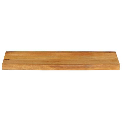 Bordplate naturlig kant 70x20x3,8 cm heltre mango