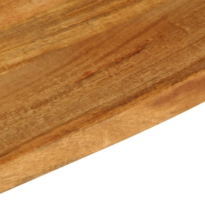 Bordplate naturlig kant 70x20x3,8 cm heltre mango