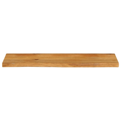 Bordplate 100x20x3,8 cm naturlig kant heltre mango