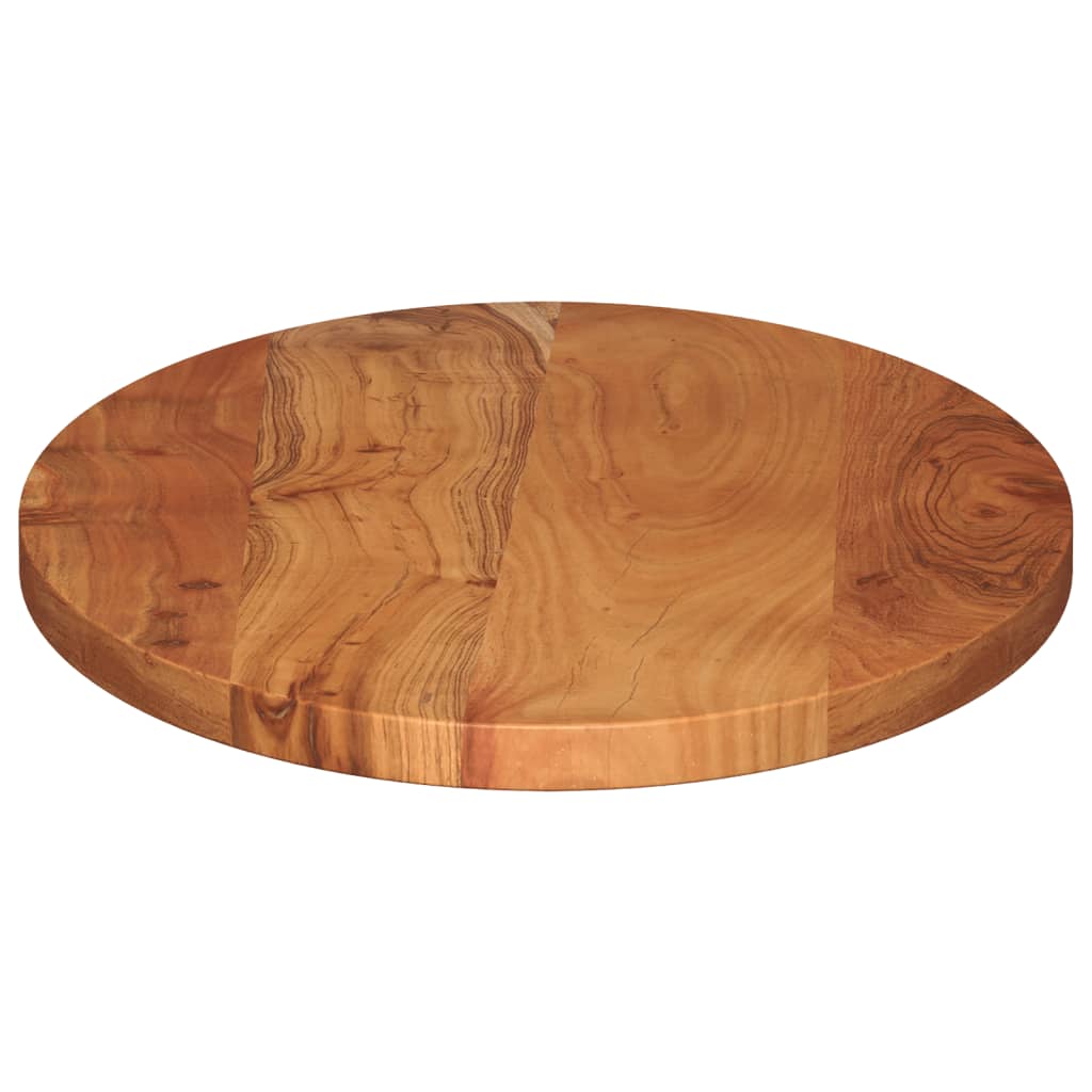 Bordplate 110x50x2,5 cm oval heltre akasie