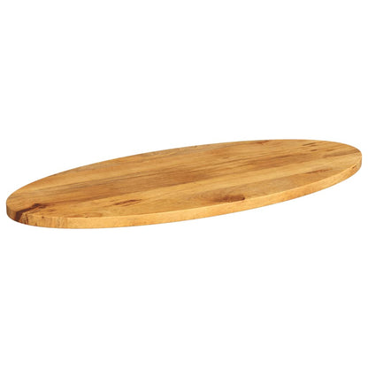 Bordplate 100x40x2,5 cm oval heltre mango