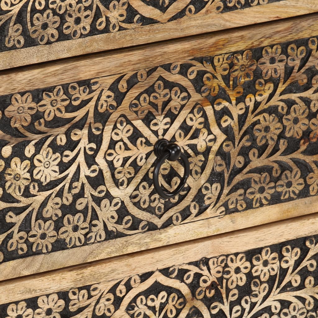 Nattbord Sengbord Tre 50x33x60 cm Heltre Mango