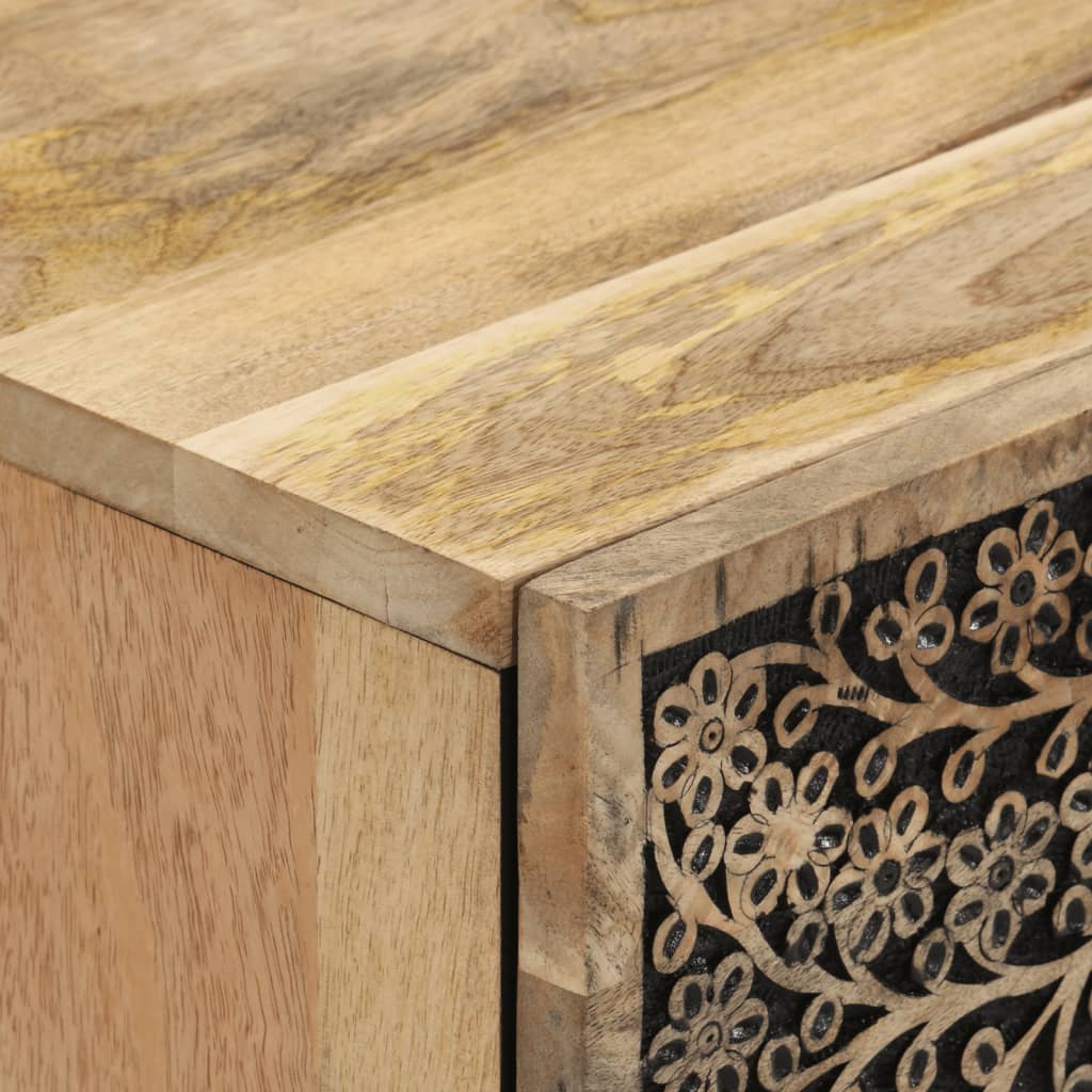 Nattbord Sengbord Tre 50x33x60 cm heltre mango