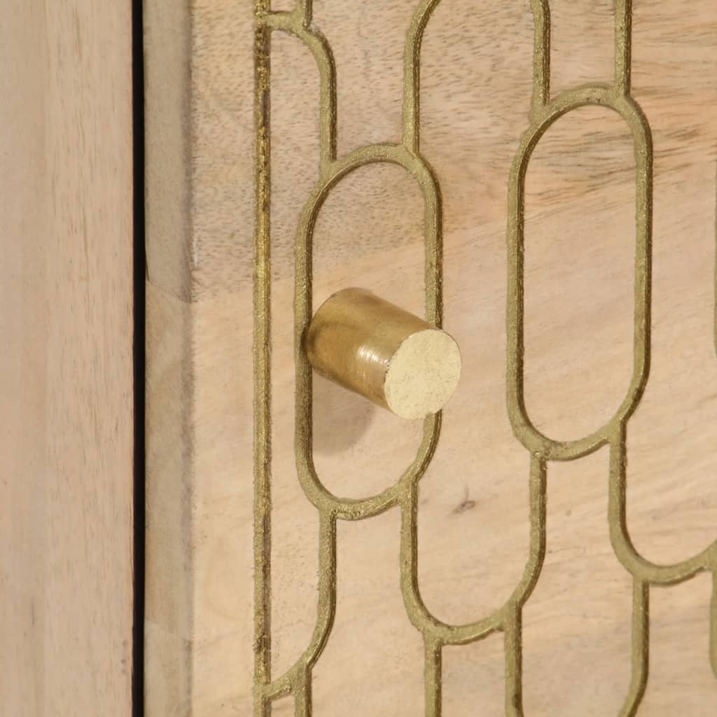 Nattbord Sengbord Tre 40x33x46 cm heltre mango