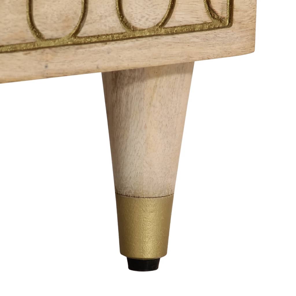 Salongbord Sofabord Tre Heltre Mango 80x54x40 cm