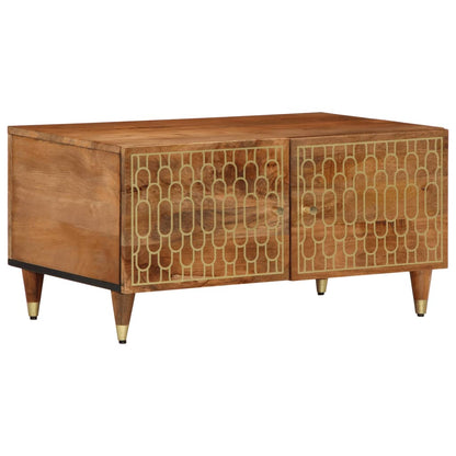 Salongbord Sofabord Tre heltre furu 80x50x40 cm