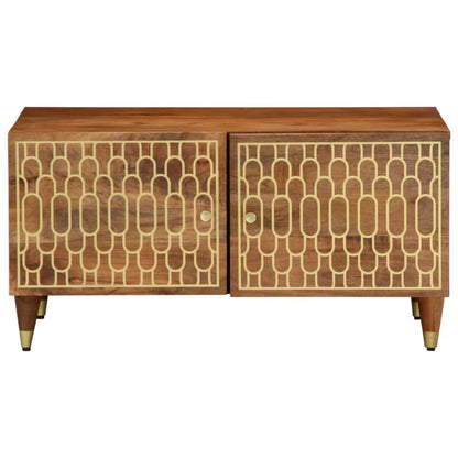 Salongbord Sofabord Tre heltre furu 80x50x40 cm