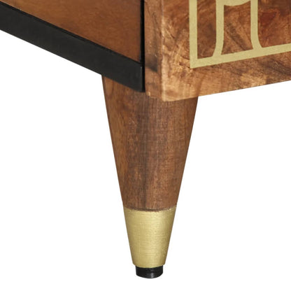 Salongbord Sofabord Tre heltre furu 80x50x40 cm