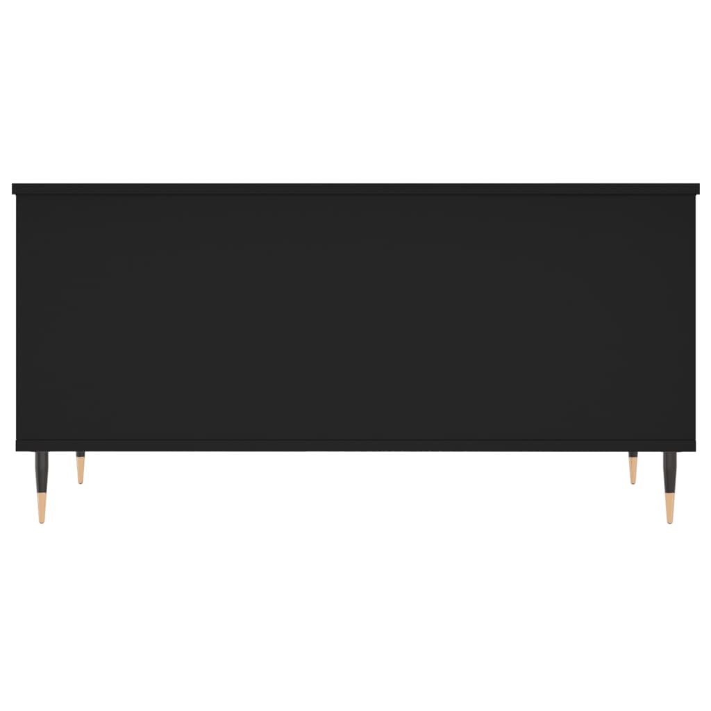 Salongbord Sofabord Svart 90x44,5x45 cm