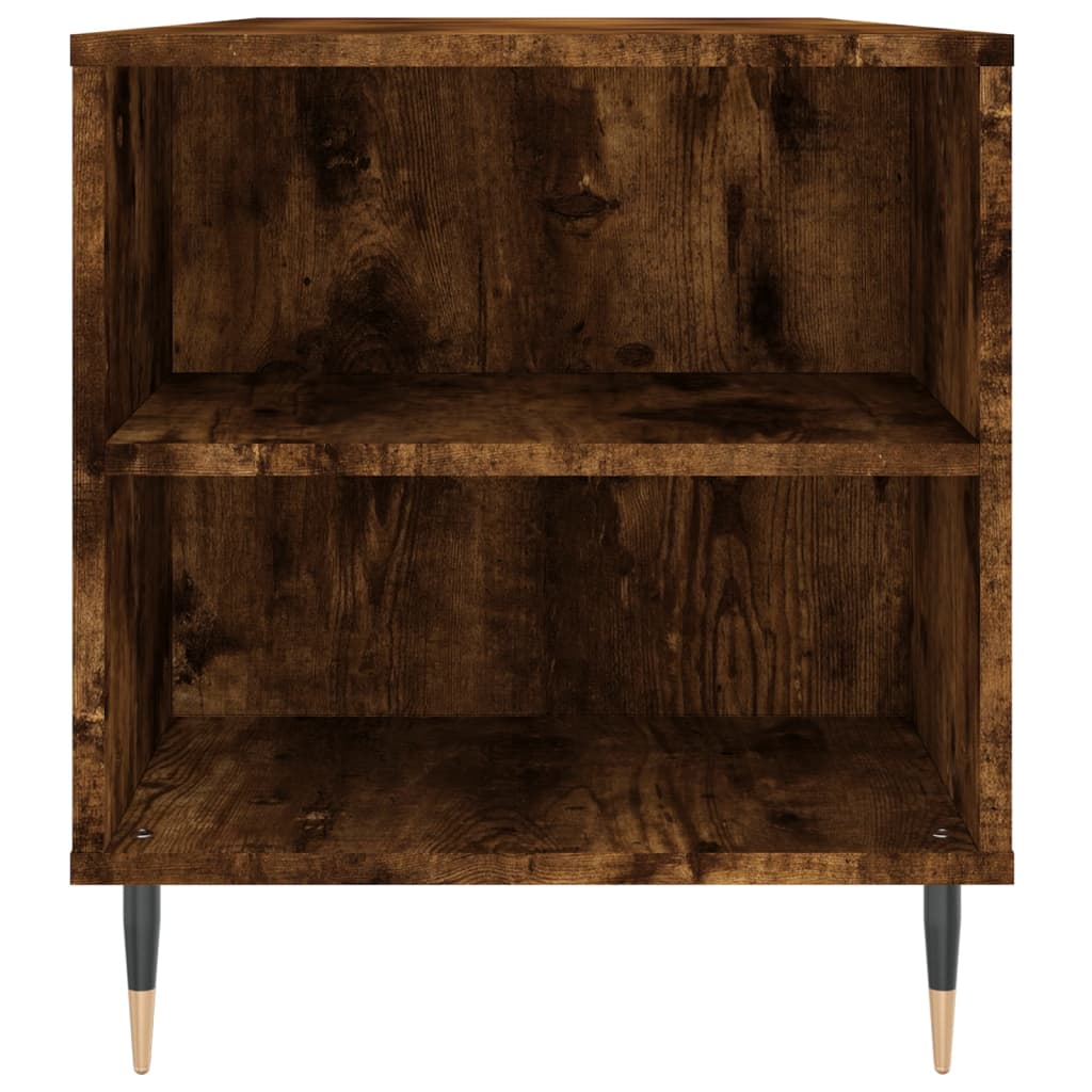 Salongbord Sofabord Røkt Eik 102x44,5x50 cm