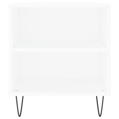 Salongbord Sofabord Hvit 102x44,5x50 cm