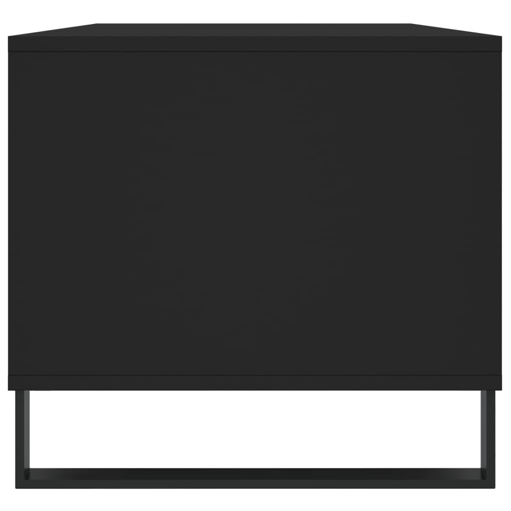 Salongbord Sofabord Svart 90x49x45 cm