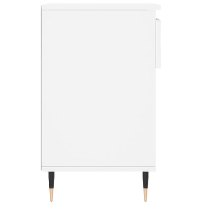 Skoskap Skohylle Skobenk Hvit 102x36x60 cm