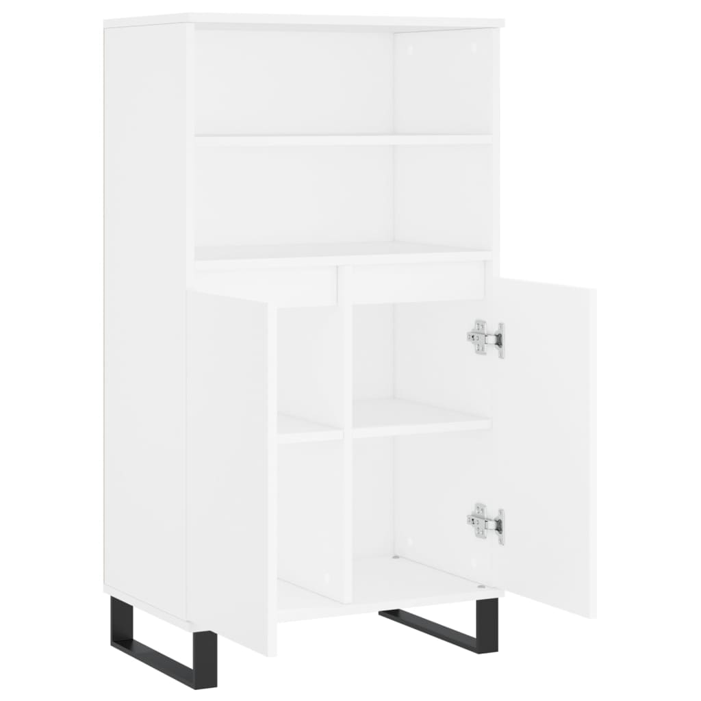 Skap Hvit 60x36x110 cm