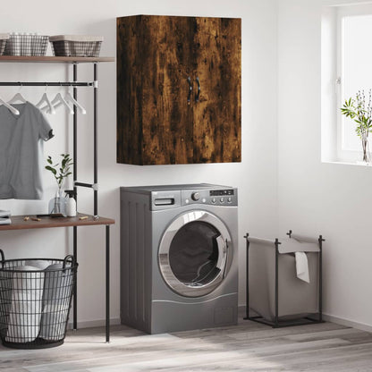 Veggskap Røkt Eik 69,5x34x90 cm