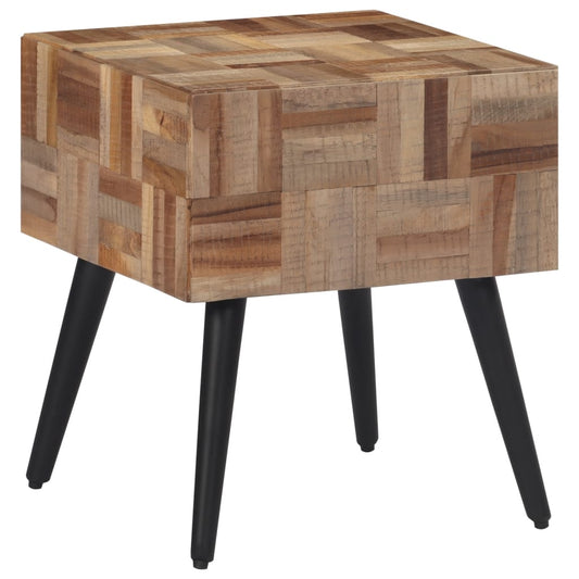 Sidebord 40x40x45 cm heltre gjenvunnet teak