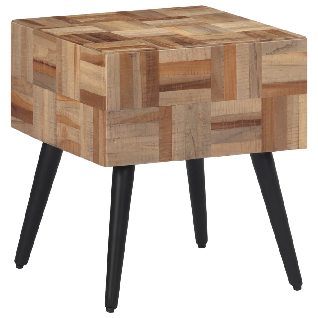 Sidebord 40x40x45 cm heltre gjenvunnet teak