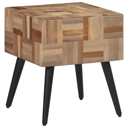 Sidebord 40x40x45 cm heltre gjenvunnet teak