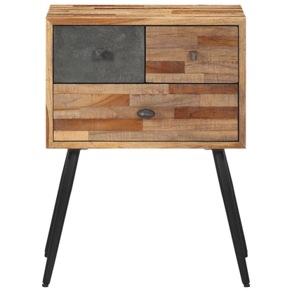 Nattbord Sengbord 47x31,5x60 cm heltre teak