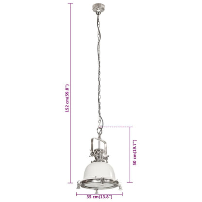 Taklampe Pendelbelysning 35x35x152 cm aluminium