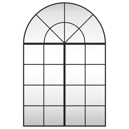 Veggspeil Svart 80x120 cm buet jern