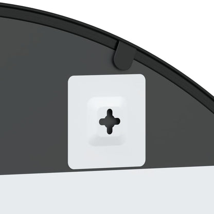 Veggspeil Svart 80x120 cm buet jern