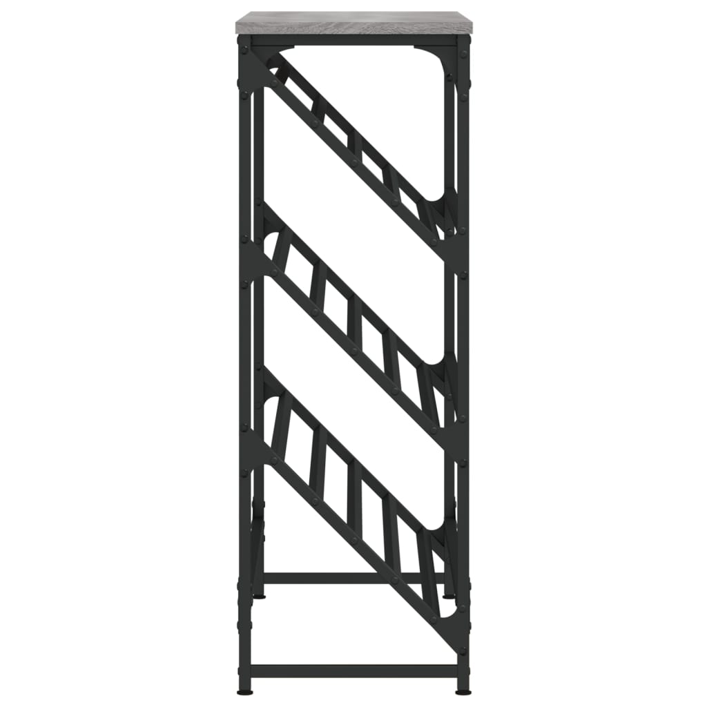 Skoskap Skohylle Skobenk Sonoma Grå 90x30x85 cm