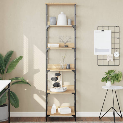 Bokhylle Sonoma Eik 50x33x188,5 cm