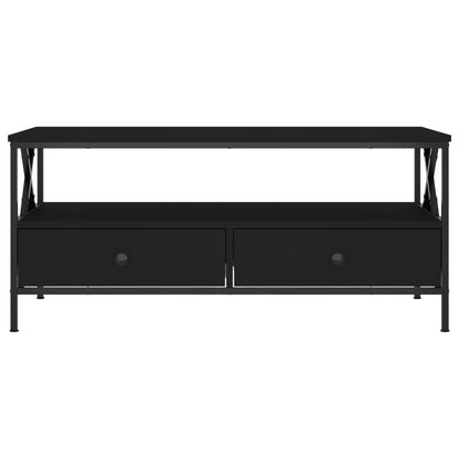 Salongbord Sofabord Svart 100x51x45 cm