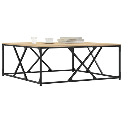 Salongbord Sofabord Sonoma Eik 100x100x40 cm