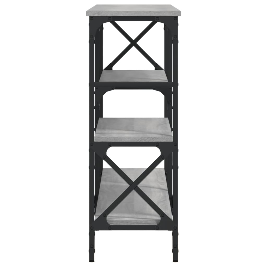 Avlastningsbord Konsollbord Sonoma Grå 150x29x76,5 cm