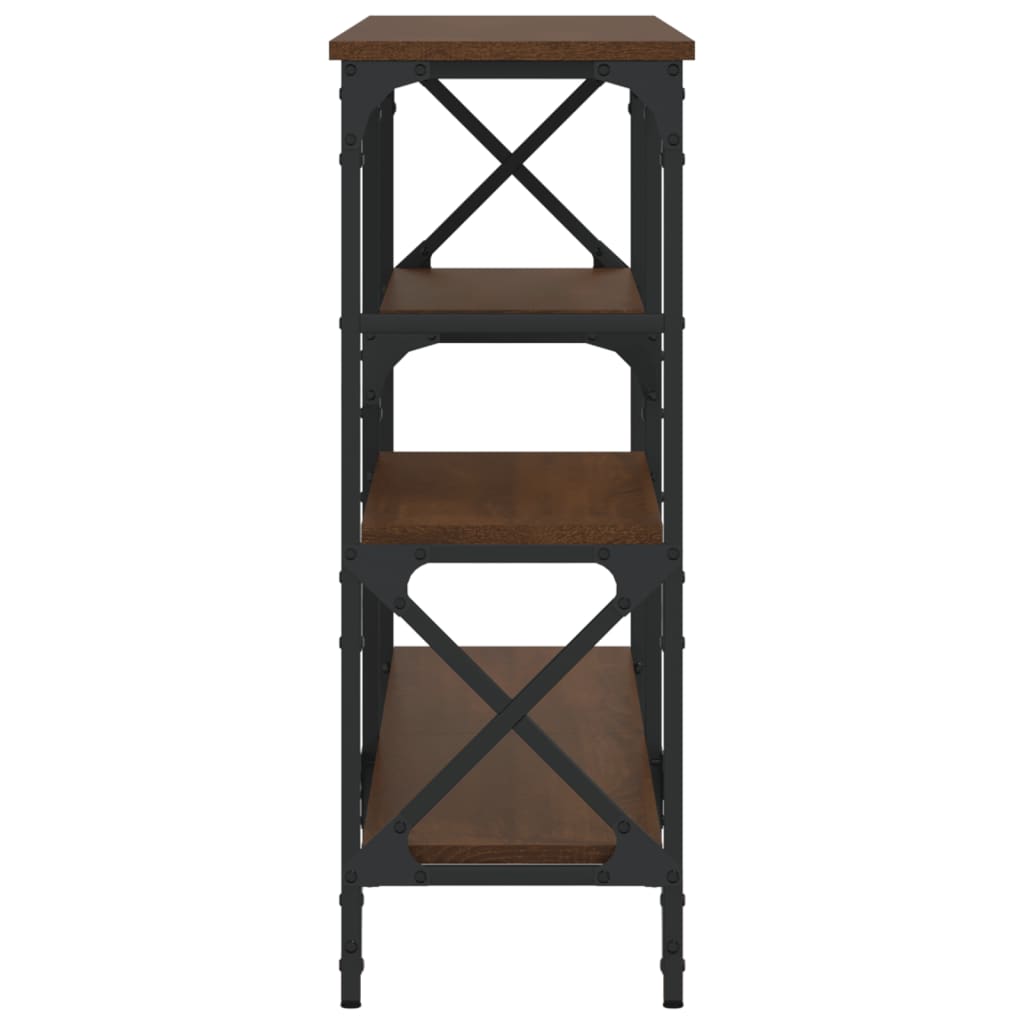 Avlastningsbord Konsollbord Brun Eik 150x29x76,5 cm