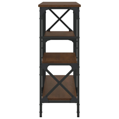 Avlastningsbord Konsollbord Brun Eik 150x29x76,5 cm