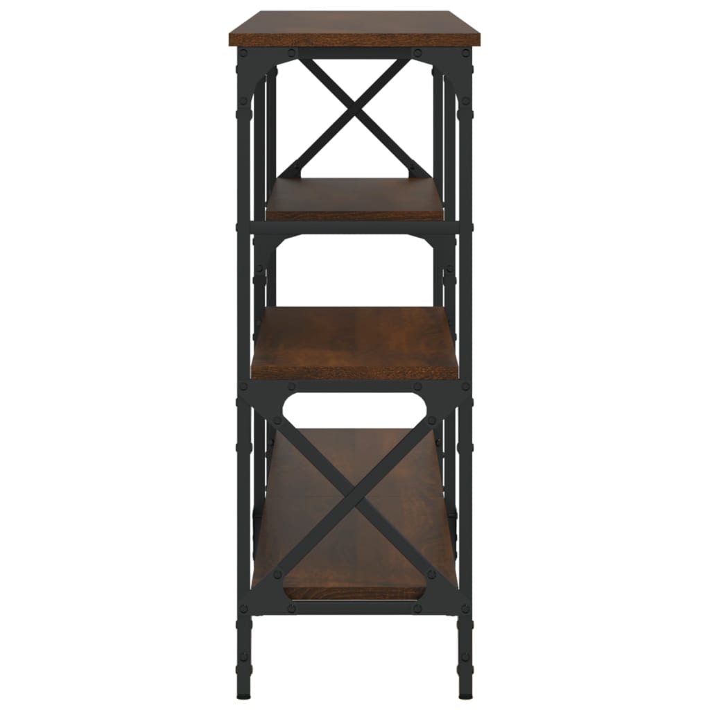 Avlastningsbord Konsollbord Brun Eik 180x29x76,5 cm