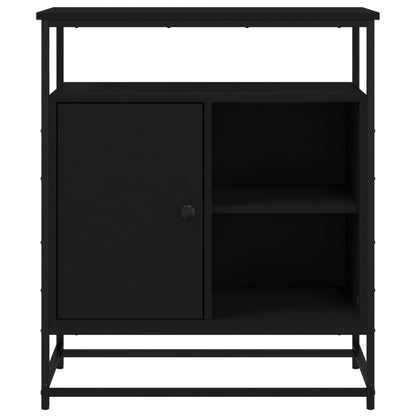 Skjenk Svart 69x35x80 cm