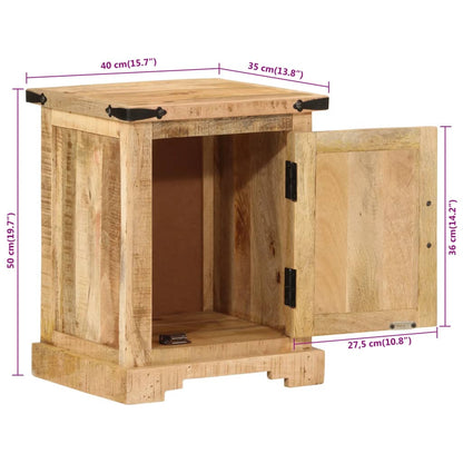 Nattbord Sengbord Tre heltre mangotre 40x35x50