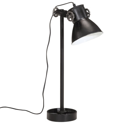 Bordlampe Skrivebordslampe 25 W svart 15x15x55 cm E27