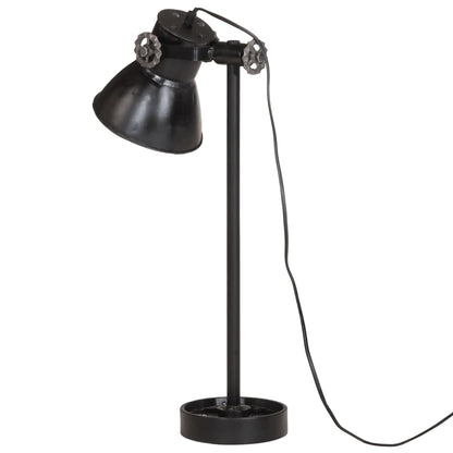 Bordlampe Skrivebordslampe 25 W svart 15x15x55 cm E27