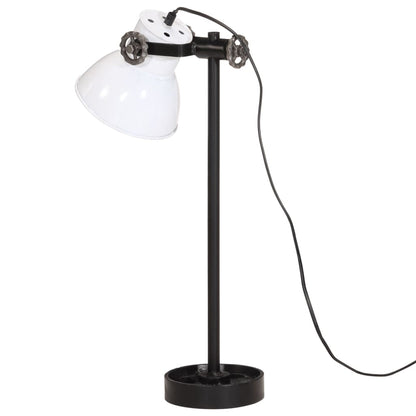 Bordlampe Skrivebordslampe 25 W hvit 15x15x55 cm E27