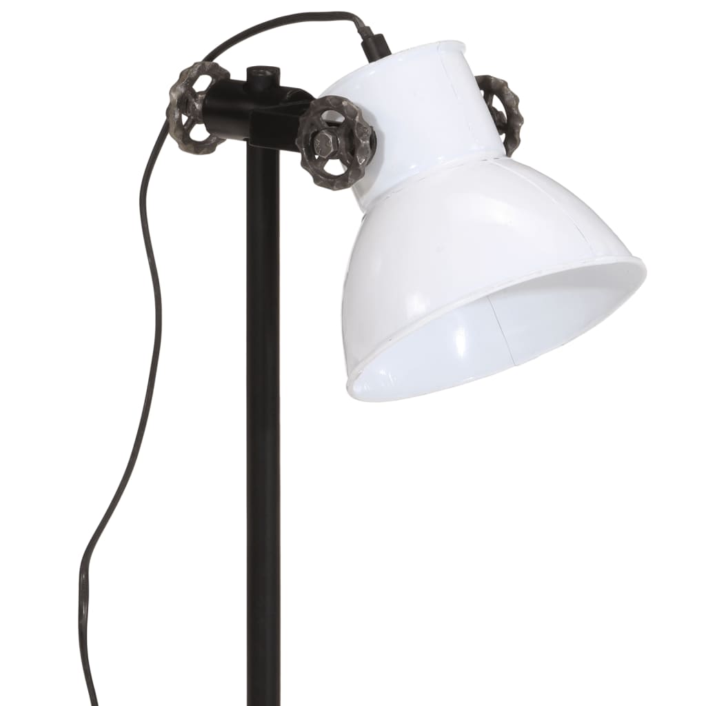 Bordlampe Skrivebordslampe 25 W hvit 15x15x55 cm E27