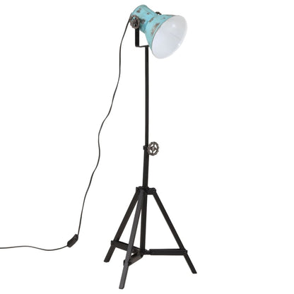 Gulvlampe Stålampe 25 W denimblå 35x35x65/95 cm E27