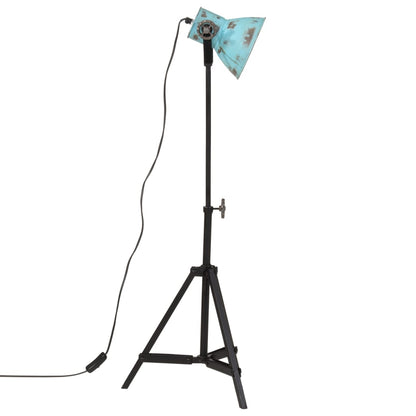 Gulvlampe Stålampe 25 W denimblå 35x35x65/95 cm E27