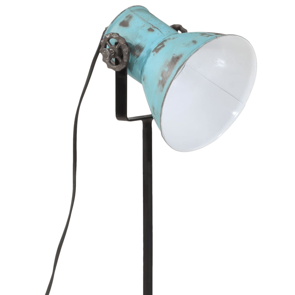 Gulvlampe Stålampe 25 W denimblå 35x35x65/95 cm E27