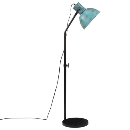 Gulvlampe Stålampe 25 W denimblå 30x30x90-150 cm E27