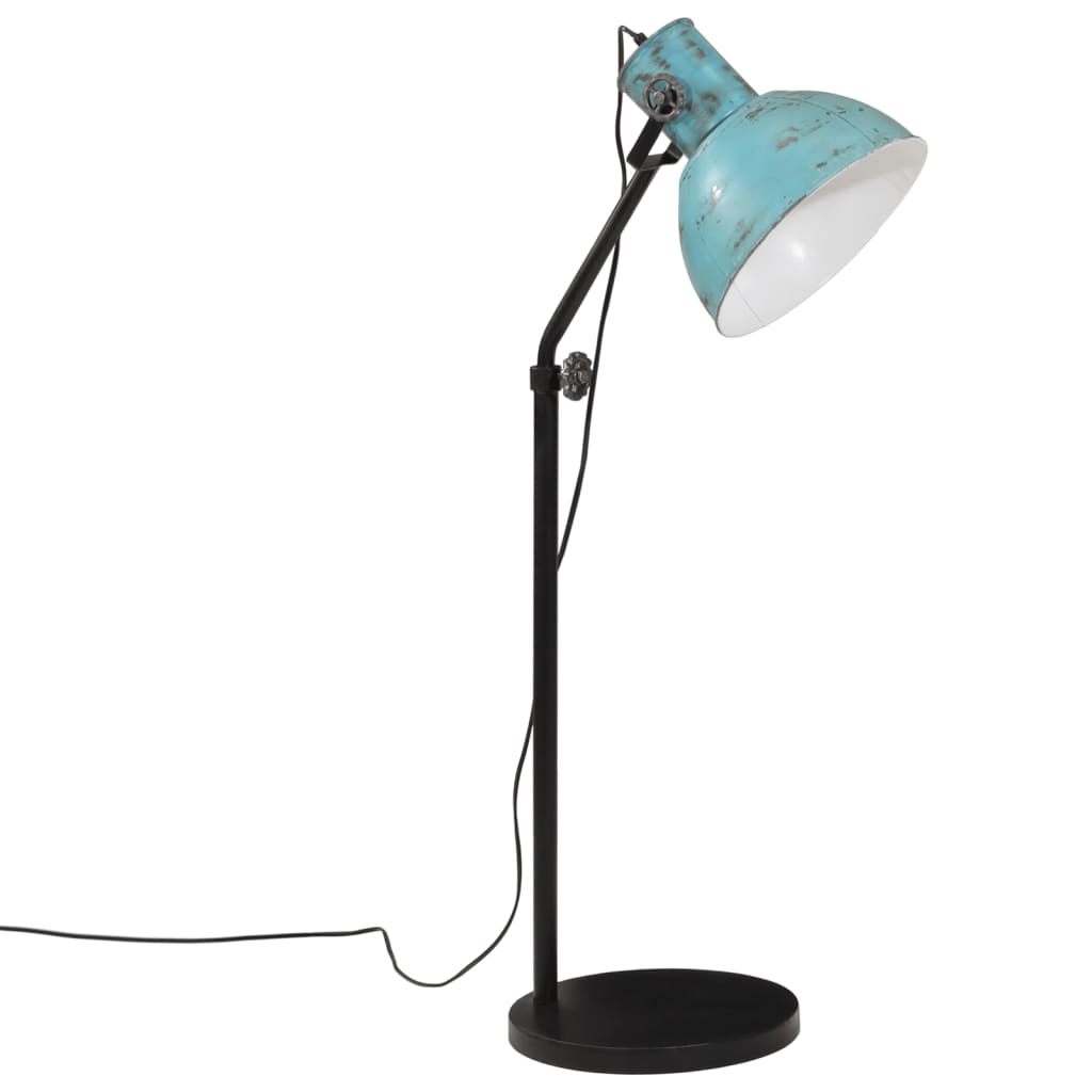 Gulvlampe Stålampe 25 W denimblå 30x30x90-150 cm E27