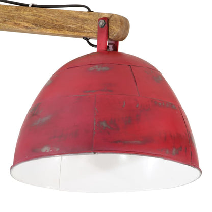 Taklampe 25 W mørkerød 05x30x65-108 cm E27