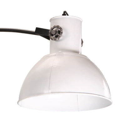 Gulvlampe Stålampe 25 W hvit 150 cm E27