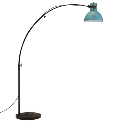 Gulvlampe Stålampe 25 W denimblå 150 cm E27