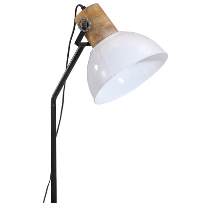 Gulvlampe Stålampe 25 W hvit 30x30x100-150 cm E27