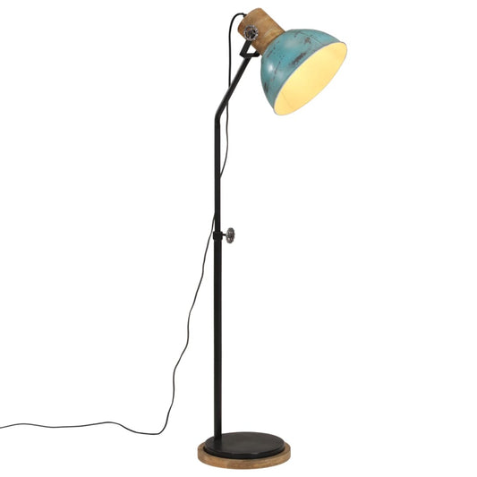 Gulvlampe Stålampe 25 W denimblå 30x30x100-150 cm E27